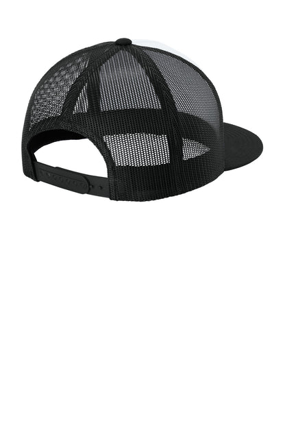 Sport-Tek YP Classics  5-Panel Classic Trucker Mesh Back Cap. STC38