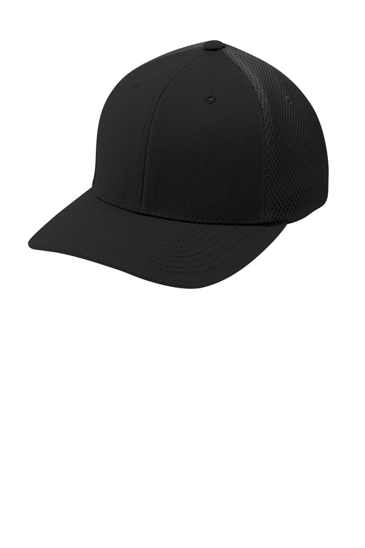 Custom Embroidered Sport-Tek Caps in Black/ Black