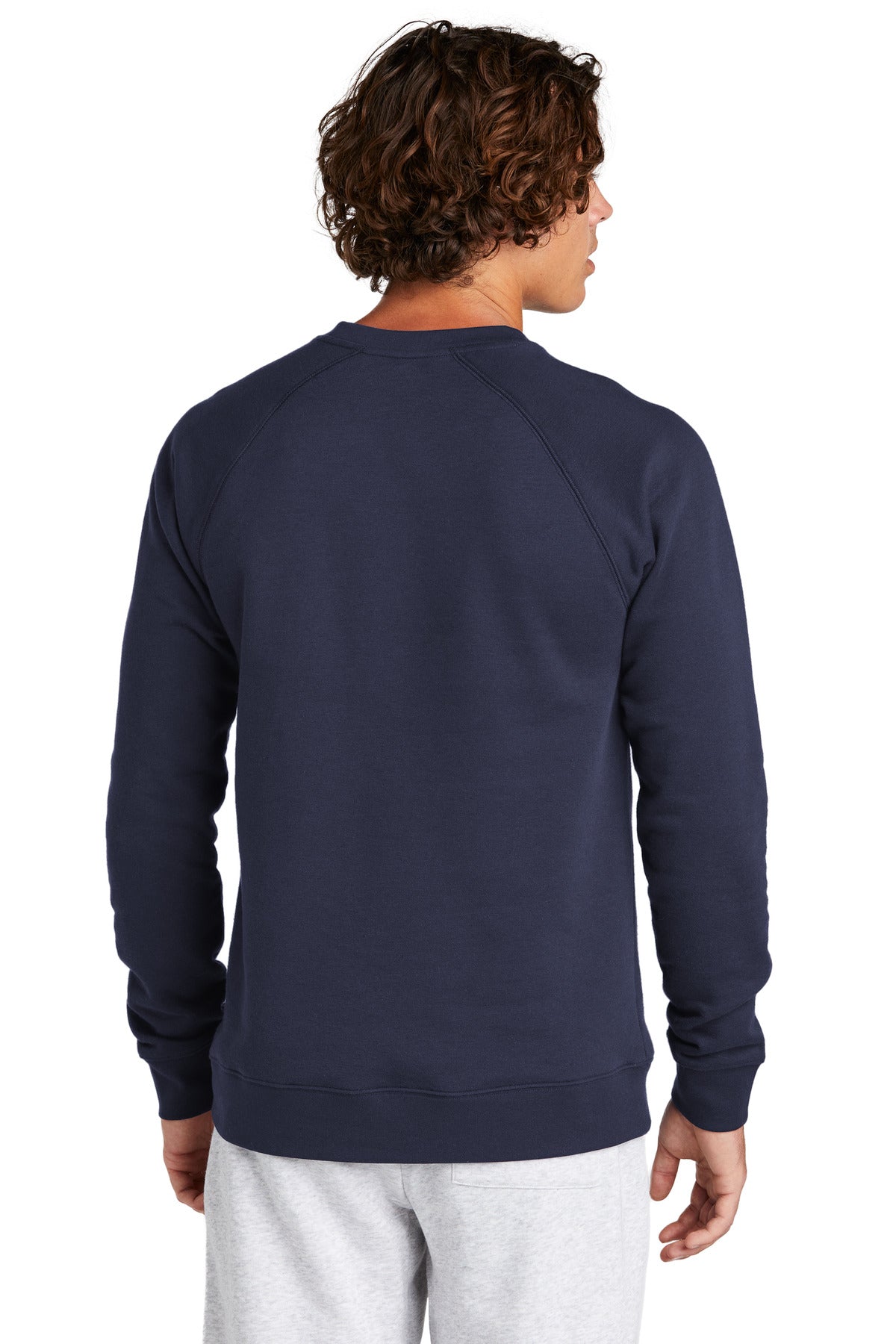 Custom Embroidered Sport-Tek Drive Fleece Crewneck STF203,True Navy