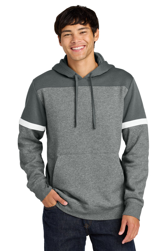 Custom Embroidered Sport-Tek Sweatshirts/Fleece in Dark Smoke Grey/ Vintage Heather