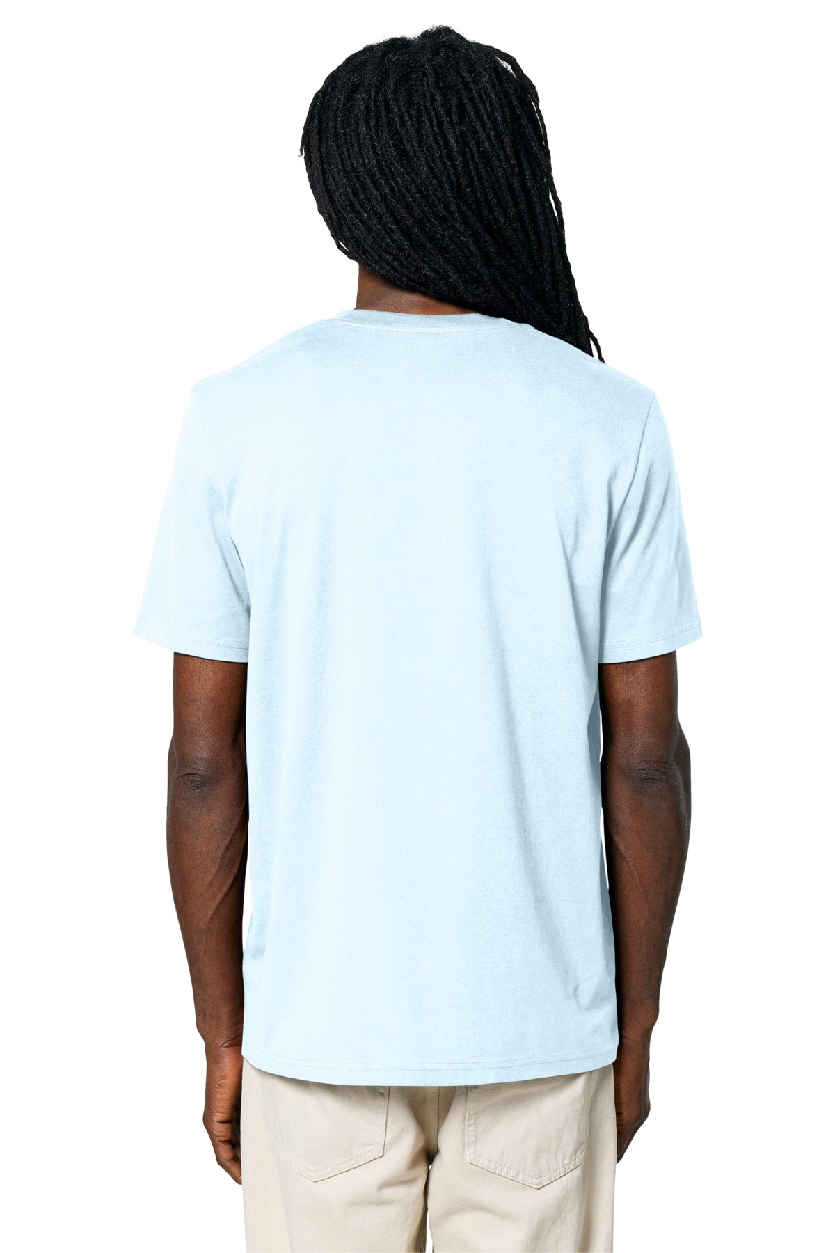 Custom Embroidered Stanley/Stella Unisex Creator 2.0 Tee SXU001,Blue Ice