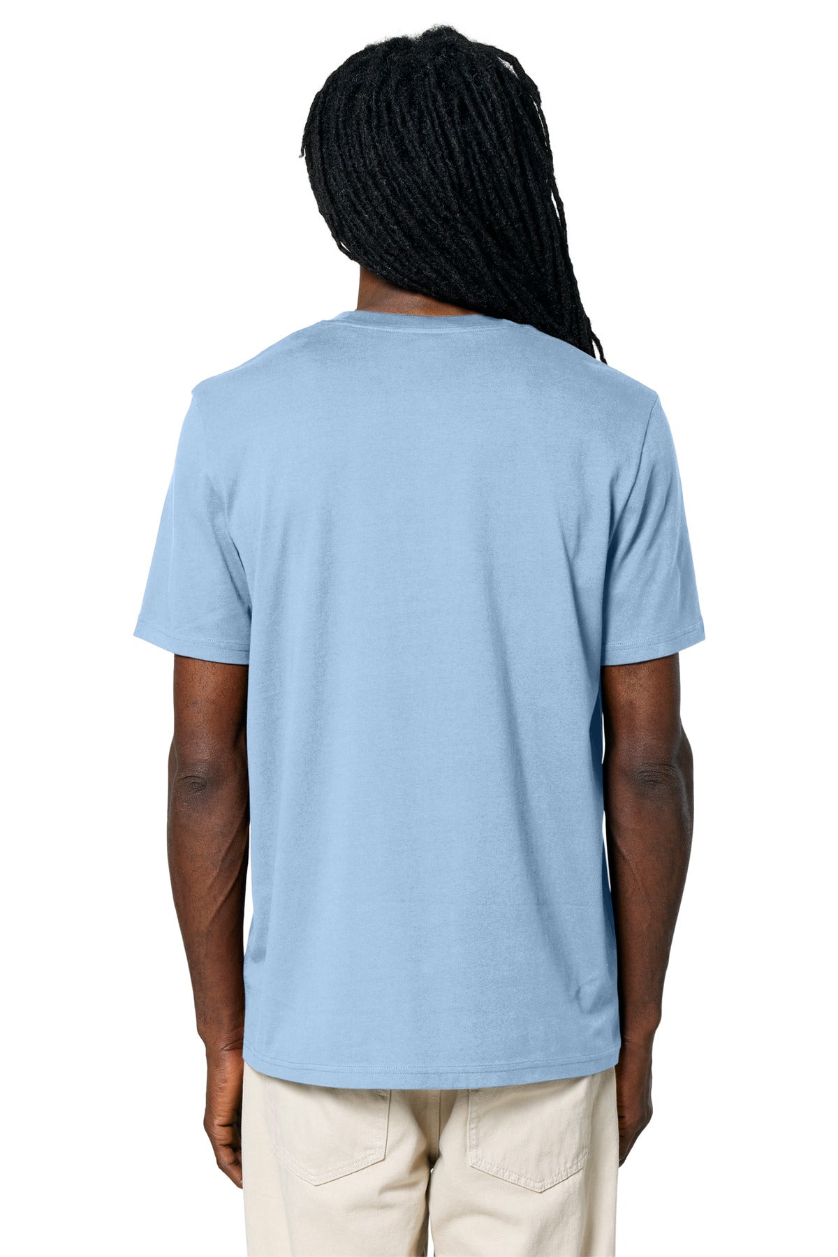 Custom Embroidered Stanley/Stella Unisex Creator 2.0 Tee SXU001,Blue Soul