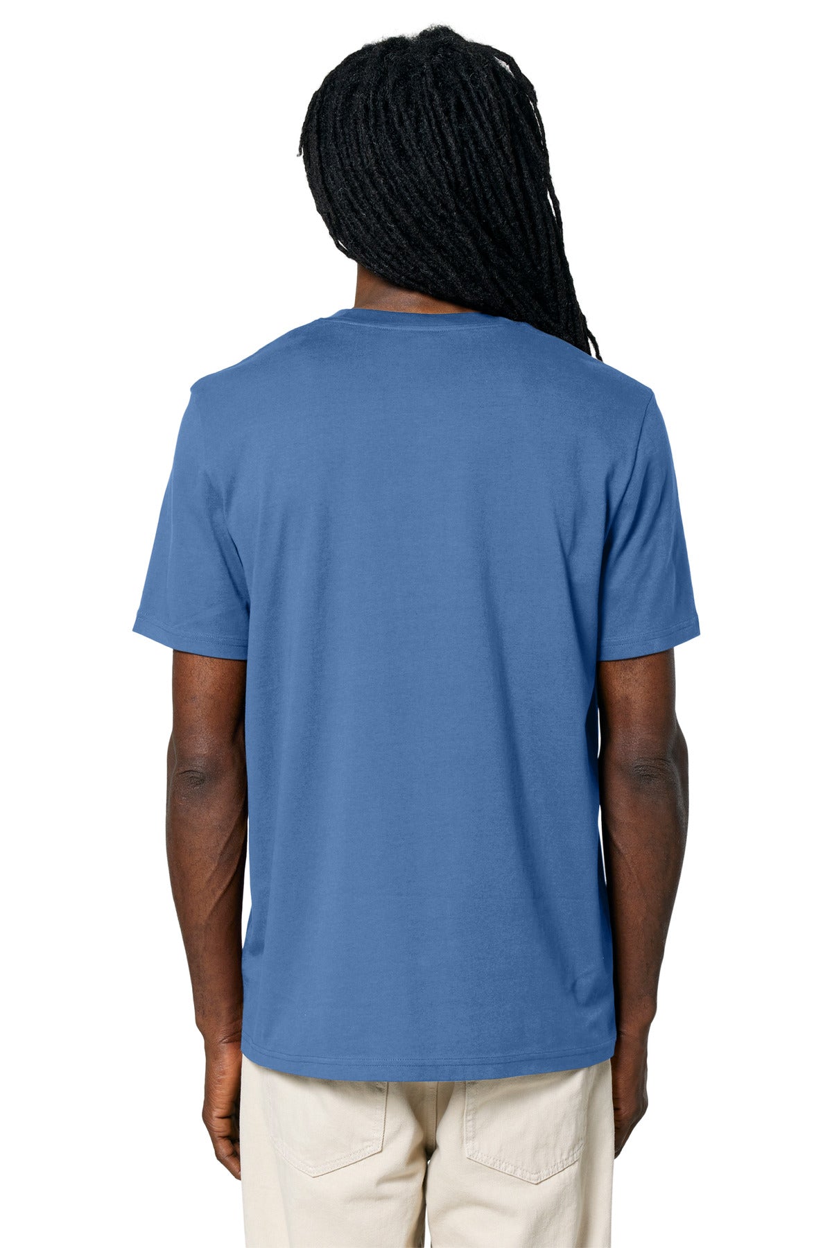Custom Embroidered Stanley/Stella Unisex Creator 2.0 Tee SXU001,Bright Blue