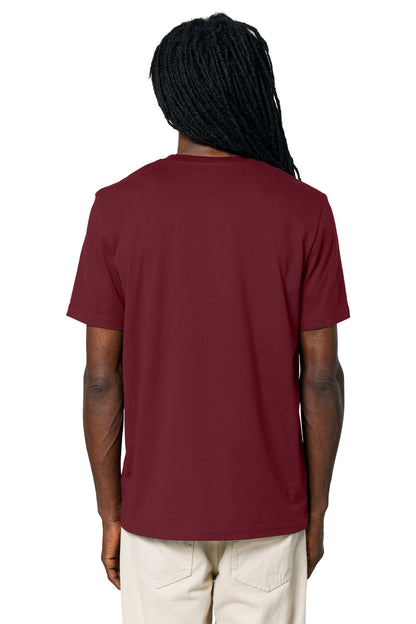 Custom Embroidered Stanley/Stella Unisex Creator 2.0 Tee SXU001,Burgundy