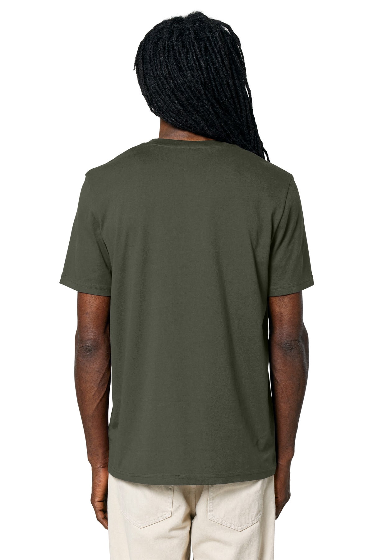 Custom Embroidered Stanley/Stella Unisex Creator 2.0 Tee SXU001,Khaki Green