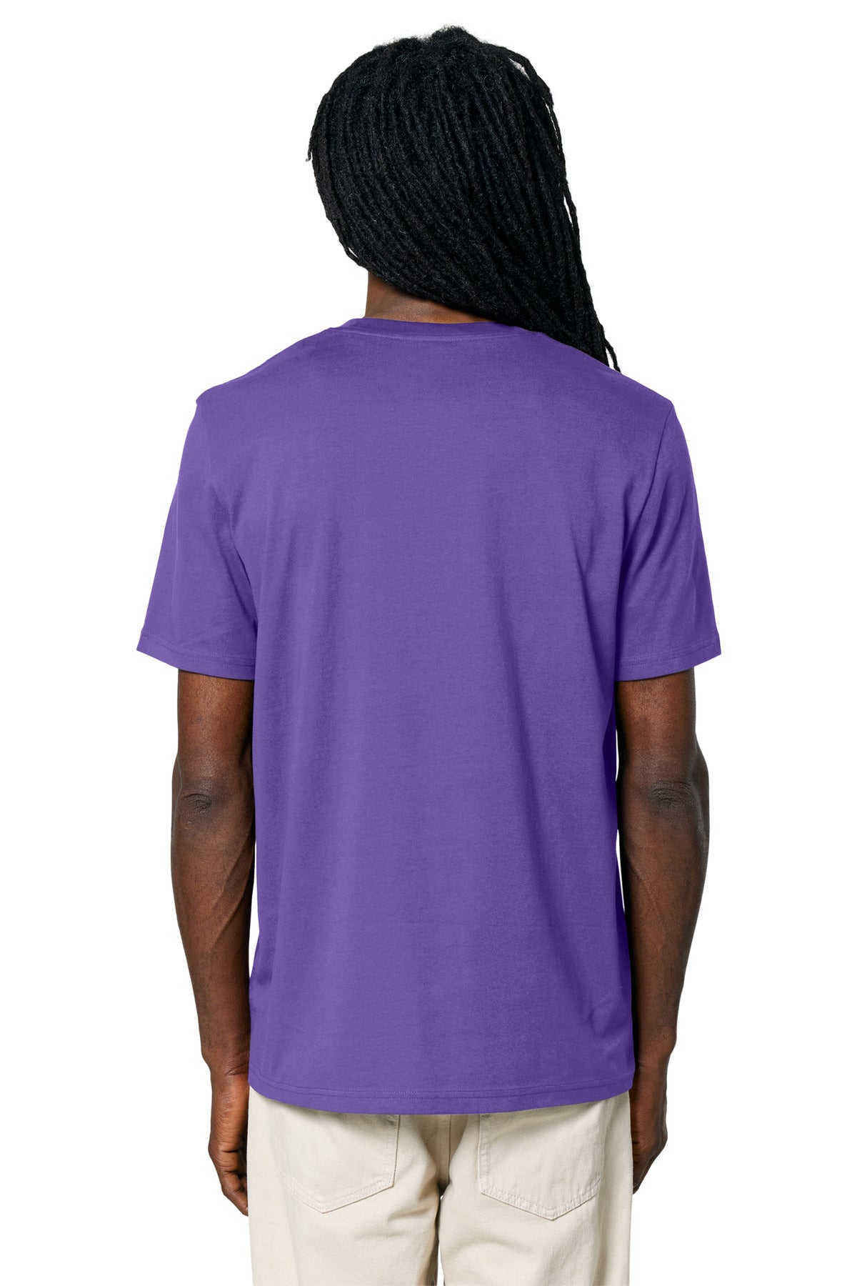 Custom Embroidered Stanley/Stella Unisex Creator 2.0 Tee SXU001,Purple Love