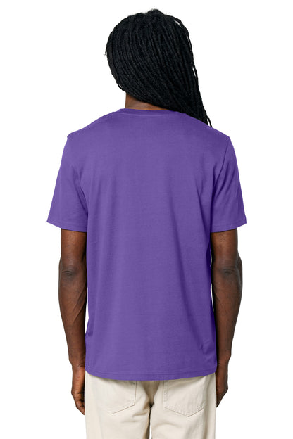 Custom Embroidered Stanley/Stella Unisex Creator 2.0 Tee SXU001,Purple Love