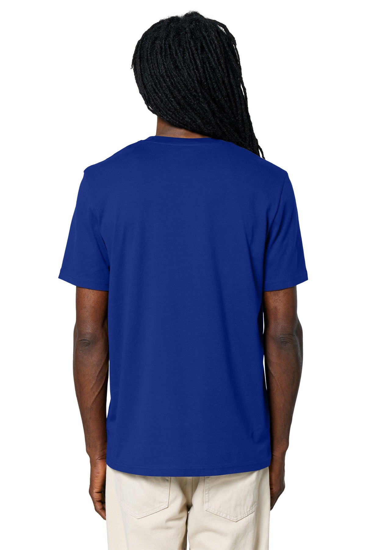 Custom Embroidered Stanley/Stella Unisex Creator 2.0 Tee SXU001,Worker Blue