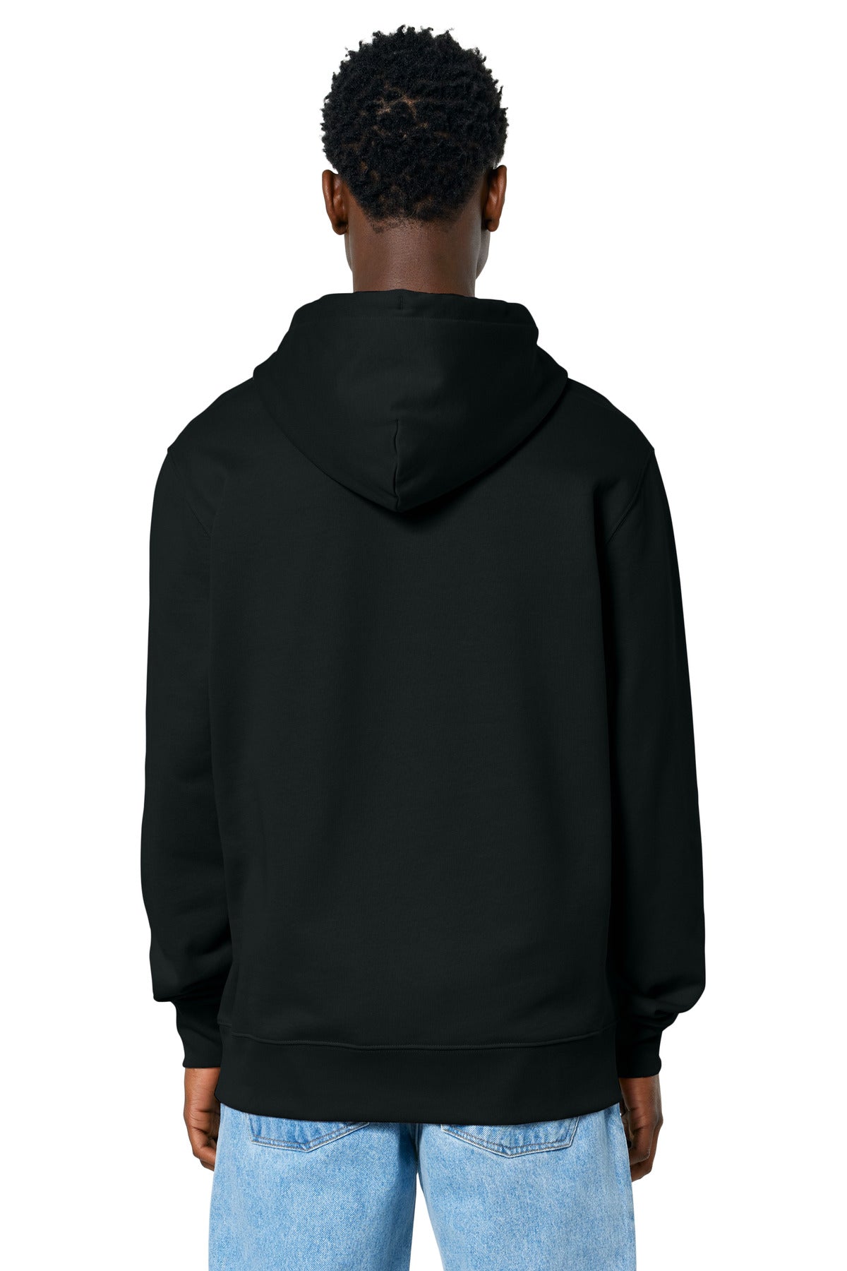 Custom Embroidered Stanley/Stella Unisex Cruiser 2.0 Hooded Sweatshirt SXU003,Black