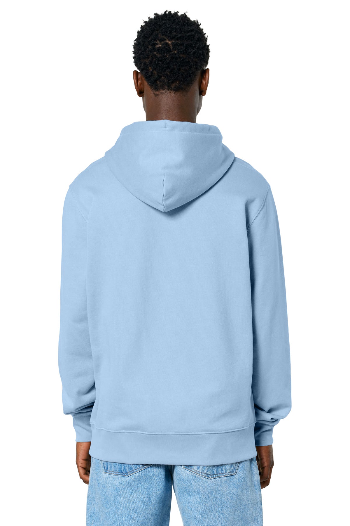 Custom Embroidered Stanley/Stella Unisex Cruiser 2.0 Hooded Sweatshirt SXU003,Blue Soul