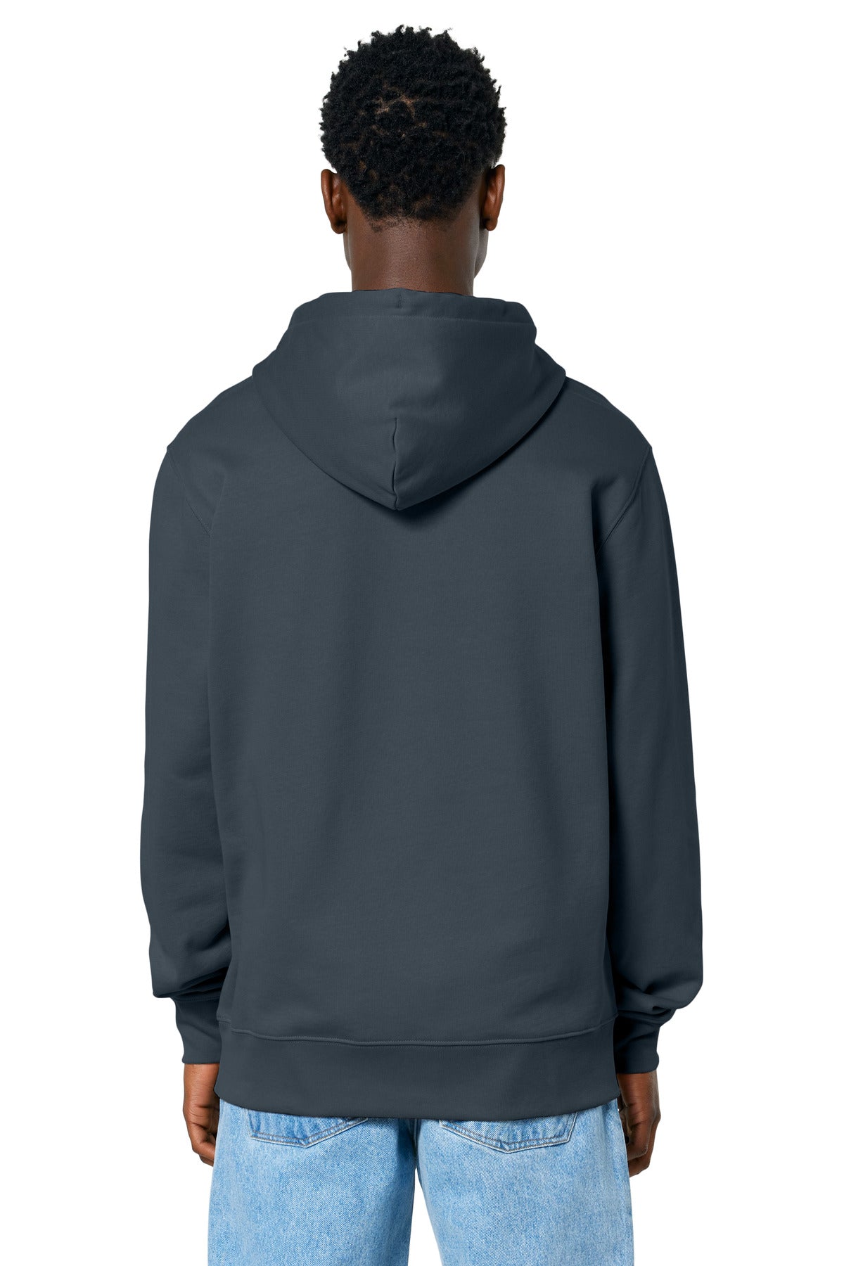 Custom Embroidered Stanley/Stella Unisex Cruiser 2.0 Hooded Sweatshirt SXU003,India Ink Grey
