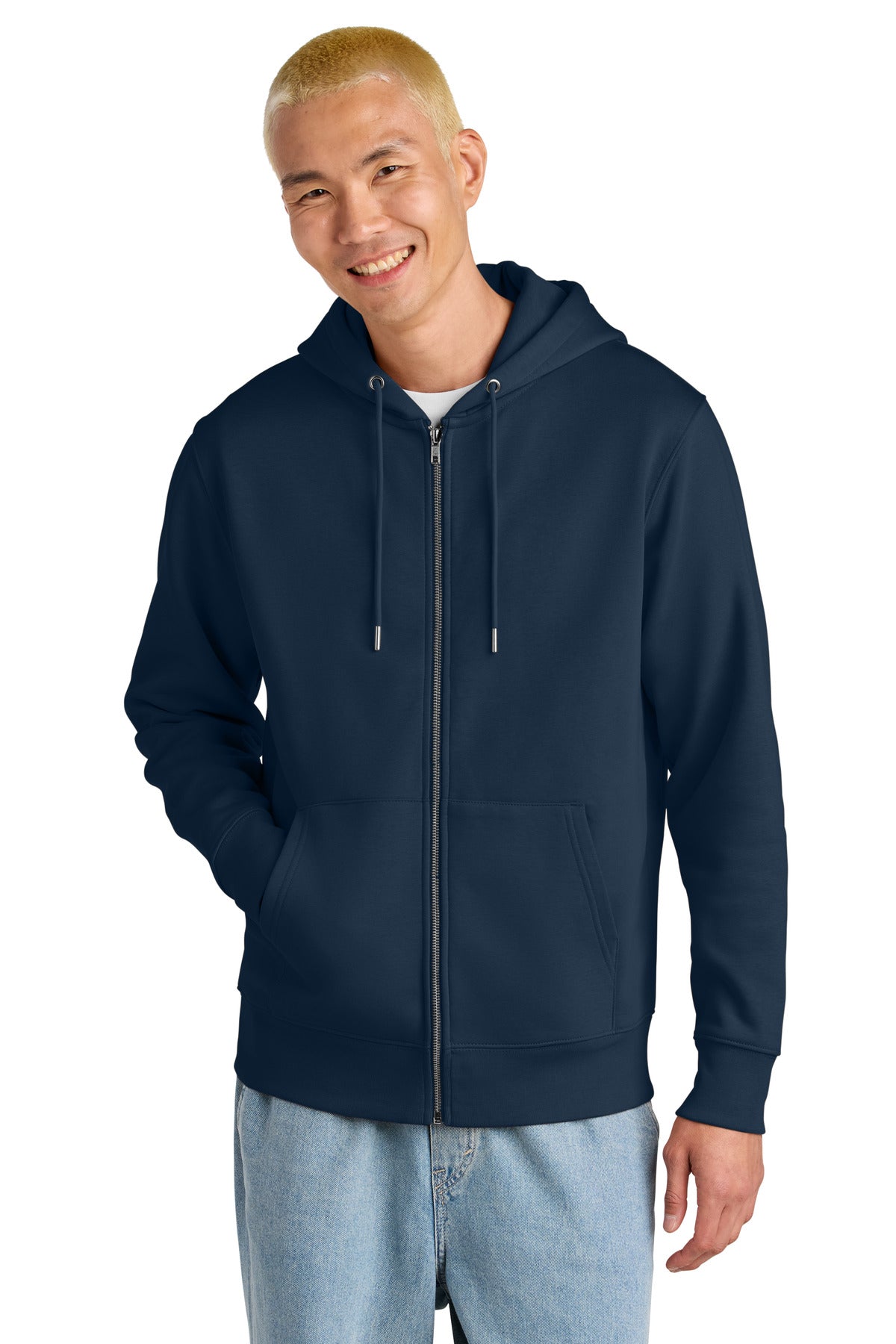 Custom Embroidered Stanley/Stella Sweatshirts/Fleece in French Navy
