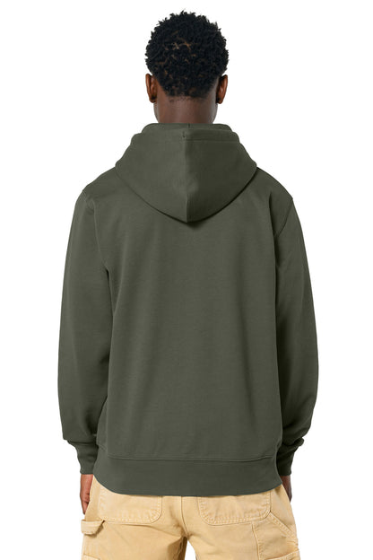 Custom Embroidered Stanley/Stella Unisex Cultivator 2.0 Full-Zip Hooded Sweatshirt SXU005,Khaki Green