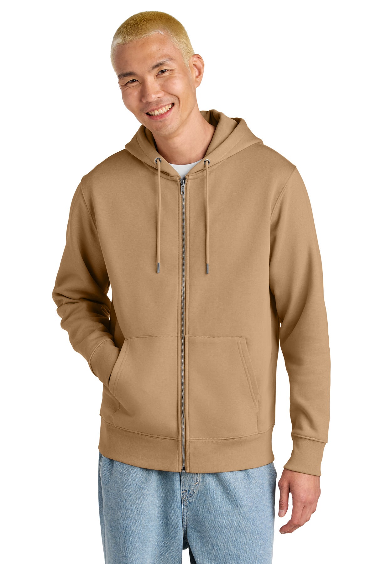 Custom Embroidered Stanley/Stella Sweatshirts/Fleece in Latte