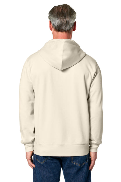 Custom Embroidered Stanley/Stella Unisex Cultivator 2.0 Full-Zip Hooded Sweatshirt SXU005,Natural Raw