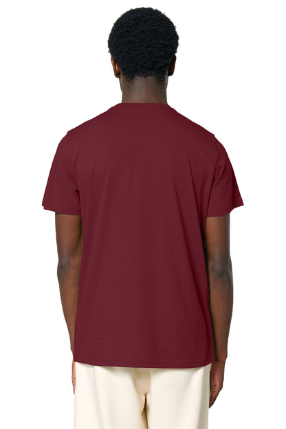Custom Embroidered Stanley/Stella Unisex Crafter Tee SXU007,Burgundy