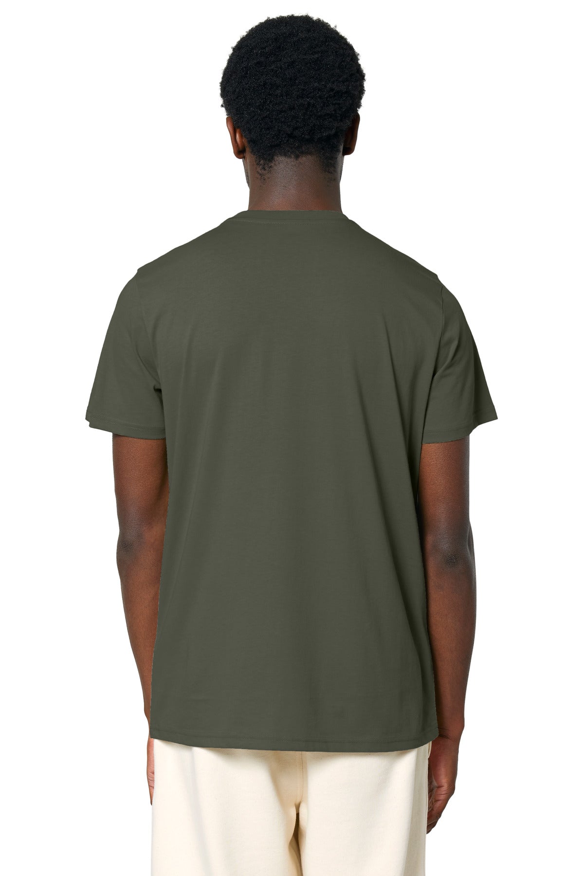Custom Embroidered Stanley/Stella Unisex Crafter Tee SXU007,Khaki Green