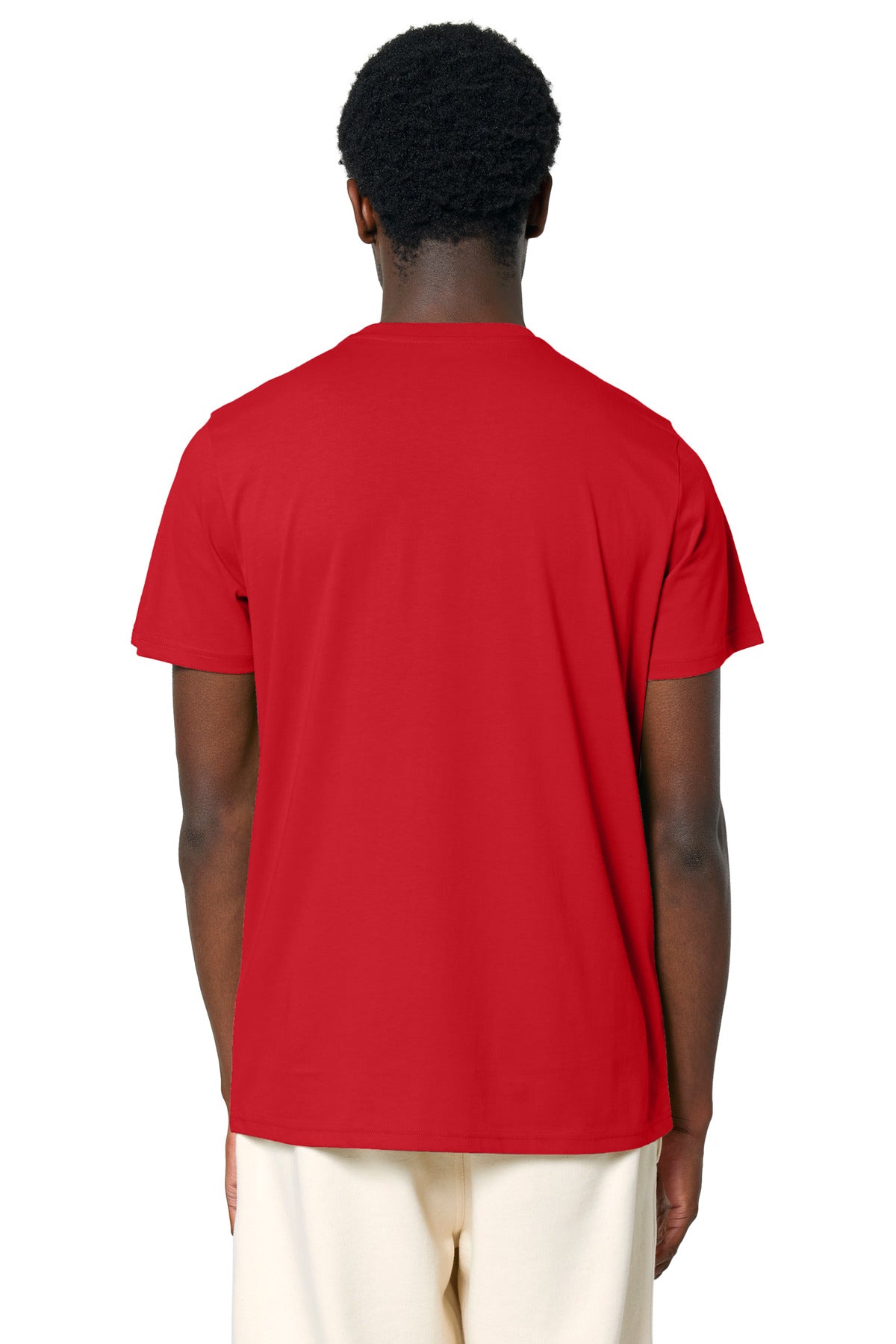 Custom Embroidered Stanley/Stella Unisex Crafter Tee SXU007,Red