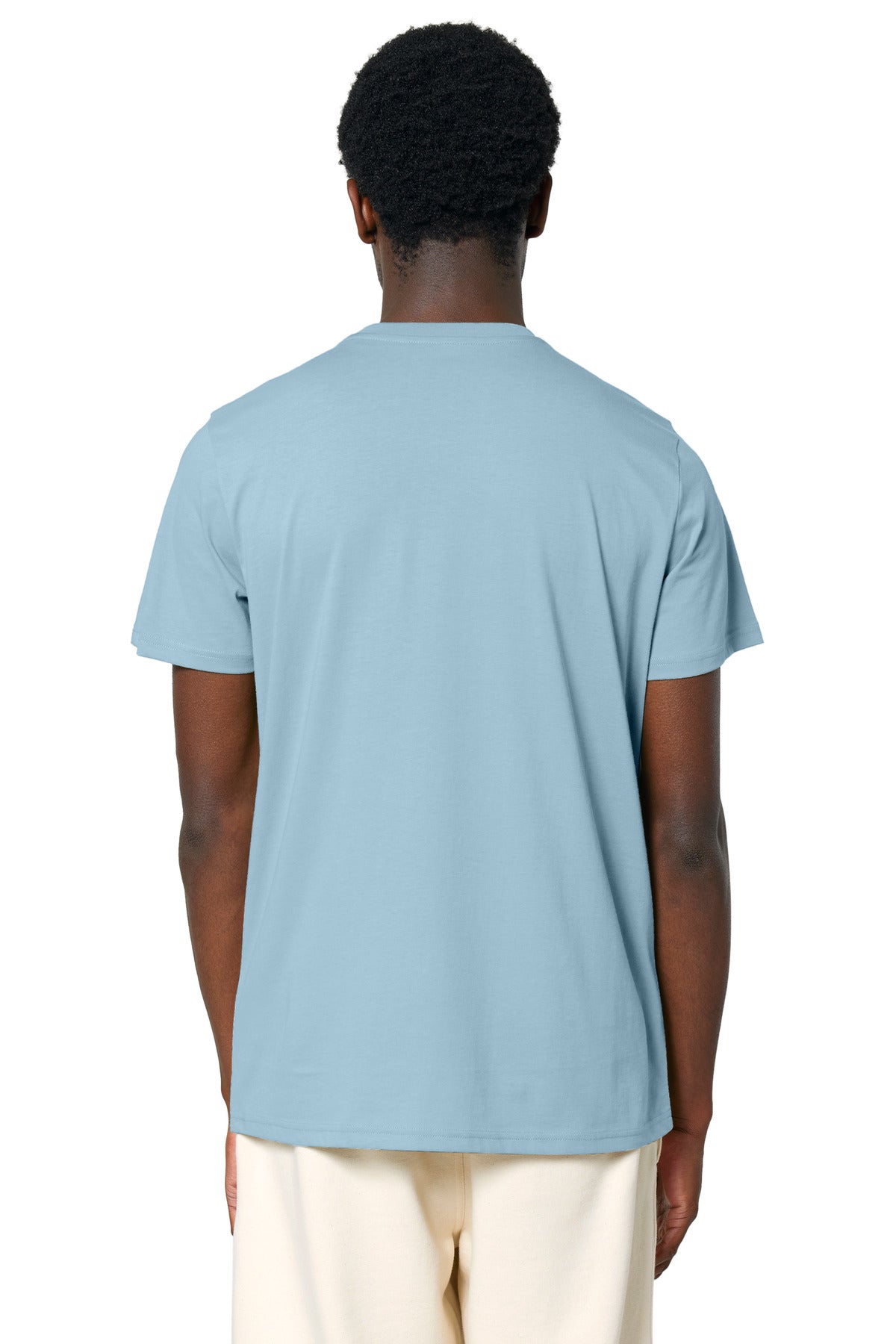 Custom Embroidered Stanley/Stella Unisex Crafter Tee SXU007,Sky Blue