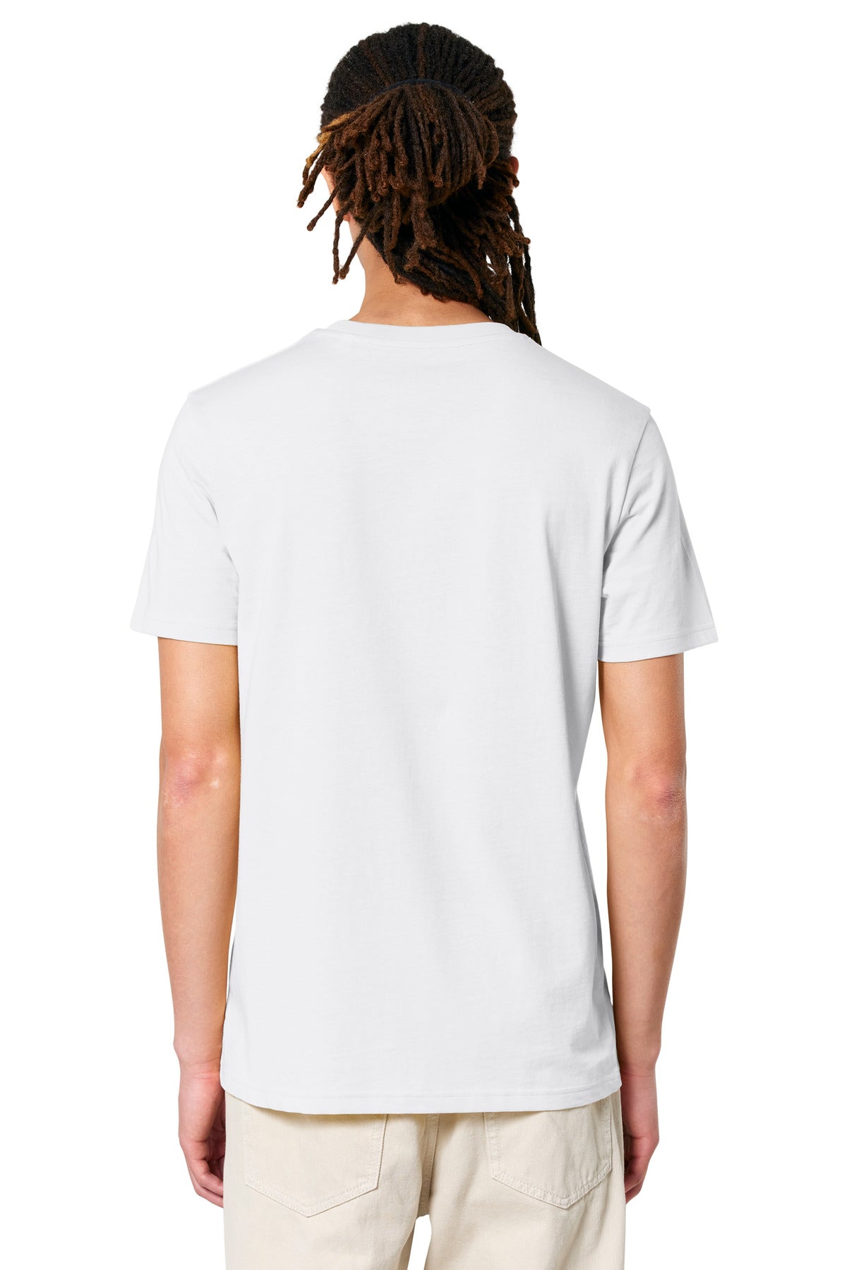 Custom Embroidered Stanley/Stella Unisex Crafter Tee SXU007,White