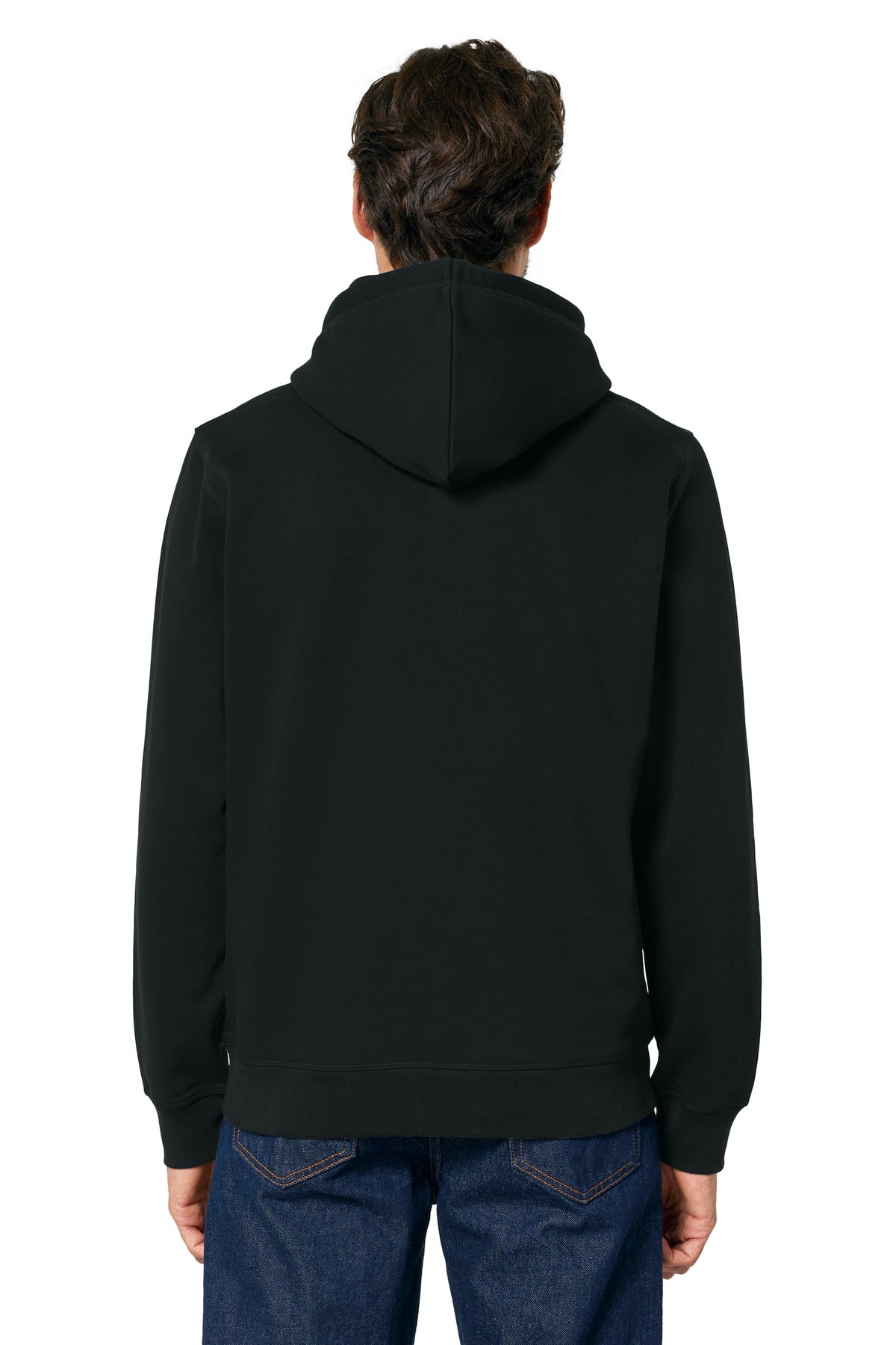 Custom Embroidered Stanley/Stella Unisex Drummer 2.0 Hooded Sweatshirt SXU009,Black