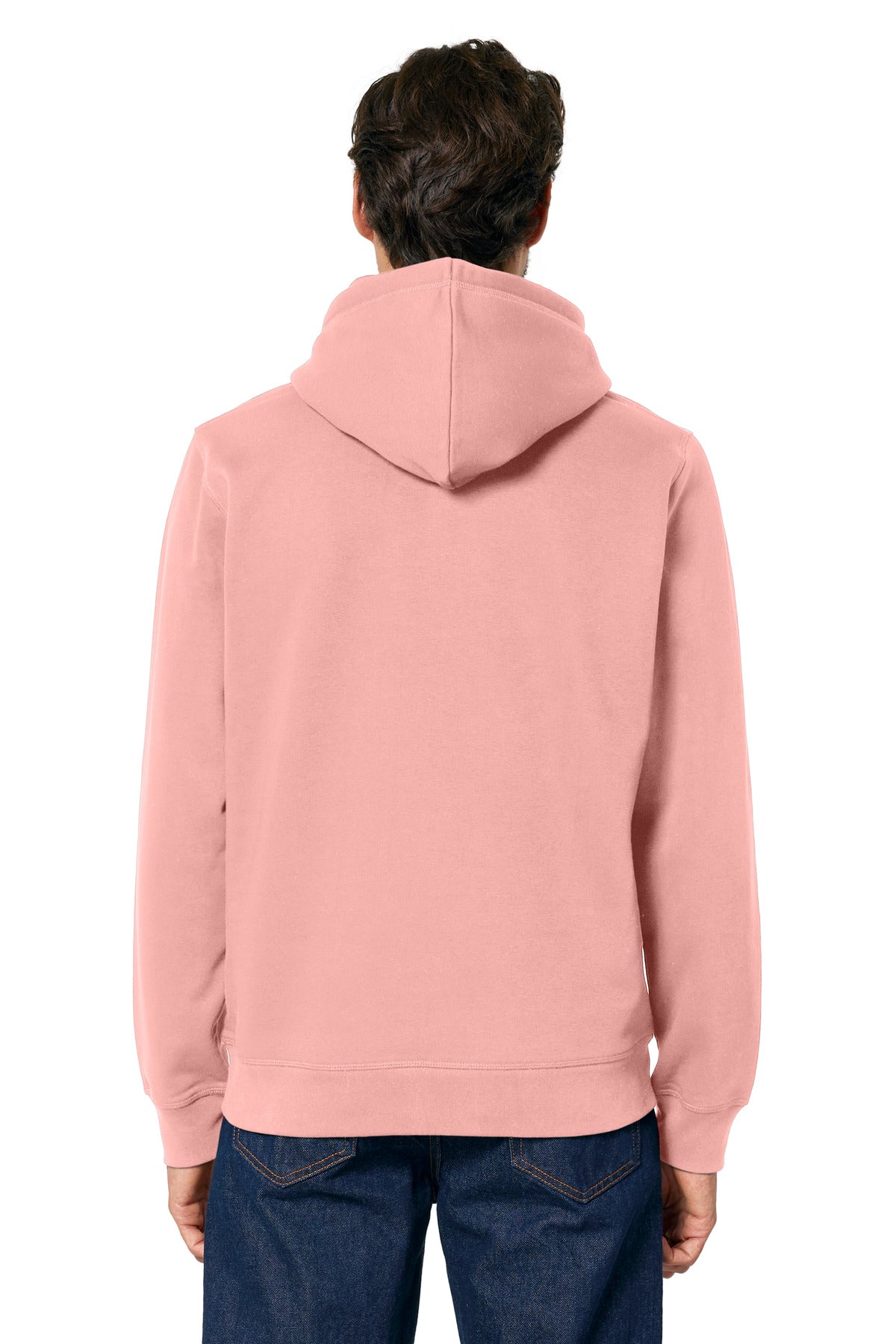 Custom Embroidered Stanley/Stella Unisex Drummer 2.0 Hooded Sweatshirt SXU009,Canyon Pink