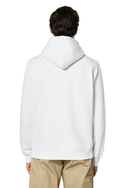 Custom Embroidered Stanley/Stella Unisex Drummer 2.0 Hooded Sweatshirt SXU009,White