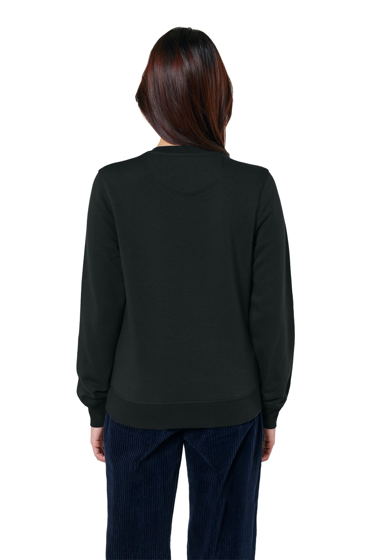 Custom Embroidered Stanley/Stella Unisex Roller Crewneck Sweatshirt SXU010,Black