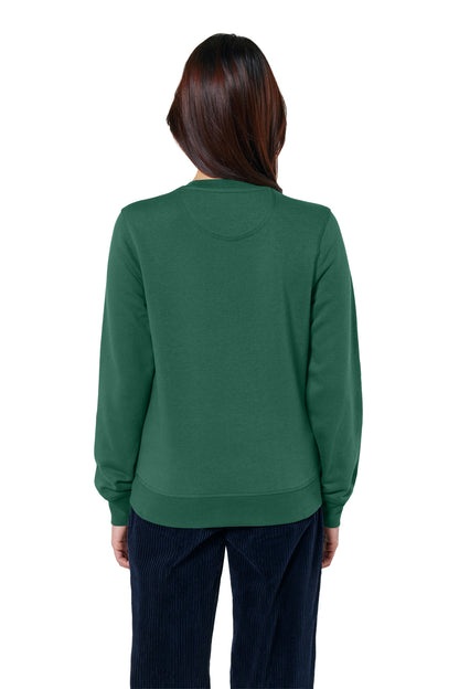 Custom Embroidered Stanley/Stella Unisex Roller Crewneck Sweatshirt SXU010,Bottle Green