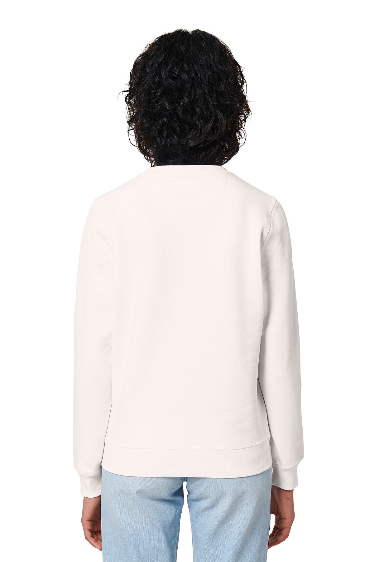 Custom Embroidered Stanley/Stella Unisex Roller Crewneck Sweatshirt SXU010,Vintage White