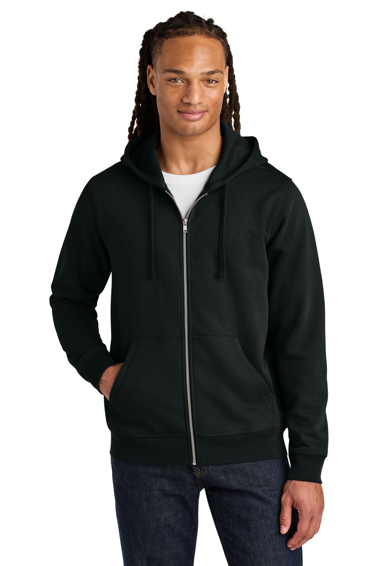 Custom Embroidered Stanley/Stella Sweatshirts/Fleece in Black