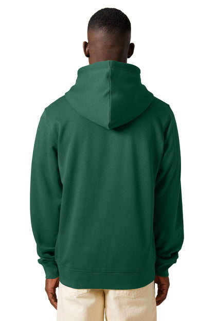 Custom Embroidered Stanley/Stella Unisex Mixer Full-Zip Hooded Sweatshirt SXU011,Bottle Green