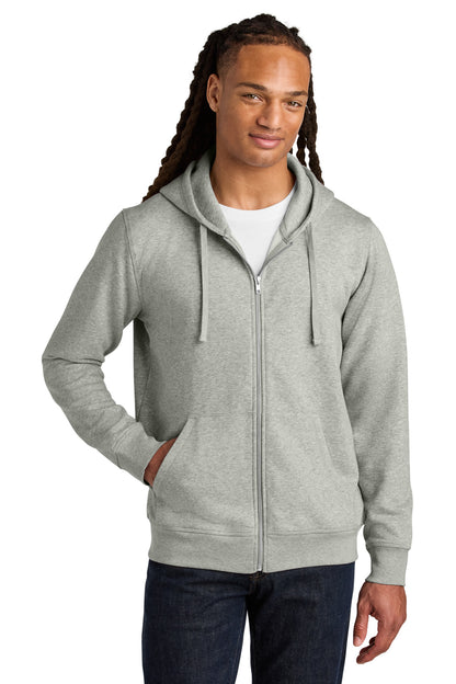 Custom Embroidered Stanley/Stella Sweatshirts/Fleece in Heather Grey