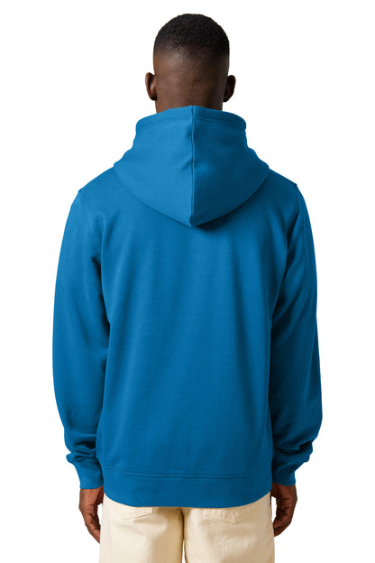 Custom Embroidered Stanley/Stella Unisex Mixer Full-Zip Hooded Sweatshirt SXU011,Royal Blue