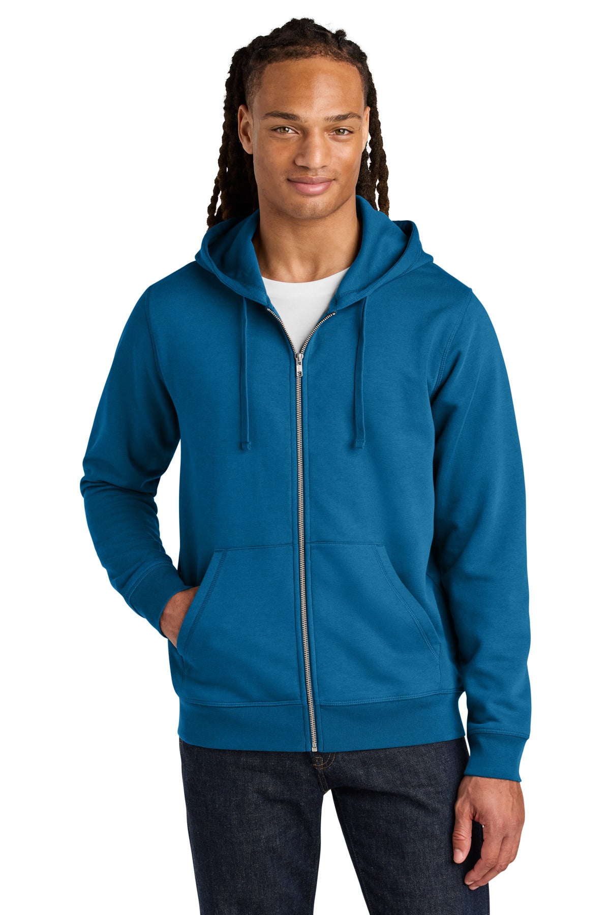 Custom Embroidered Stanley/Stella Sweatshirts/Fleece in Royal Blue