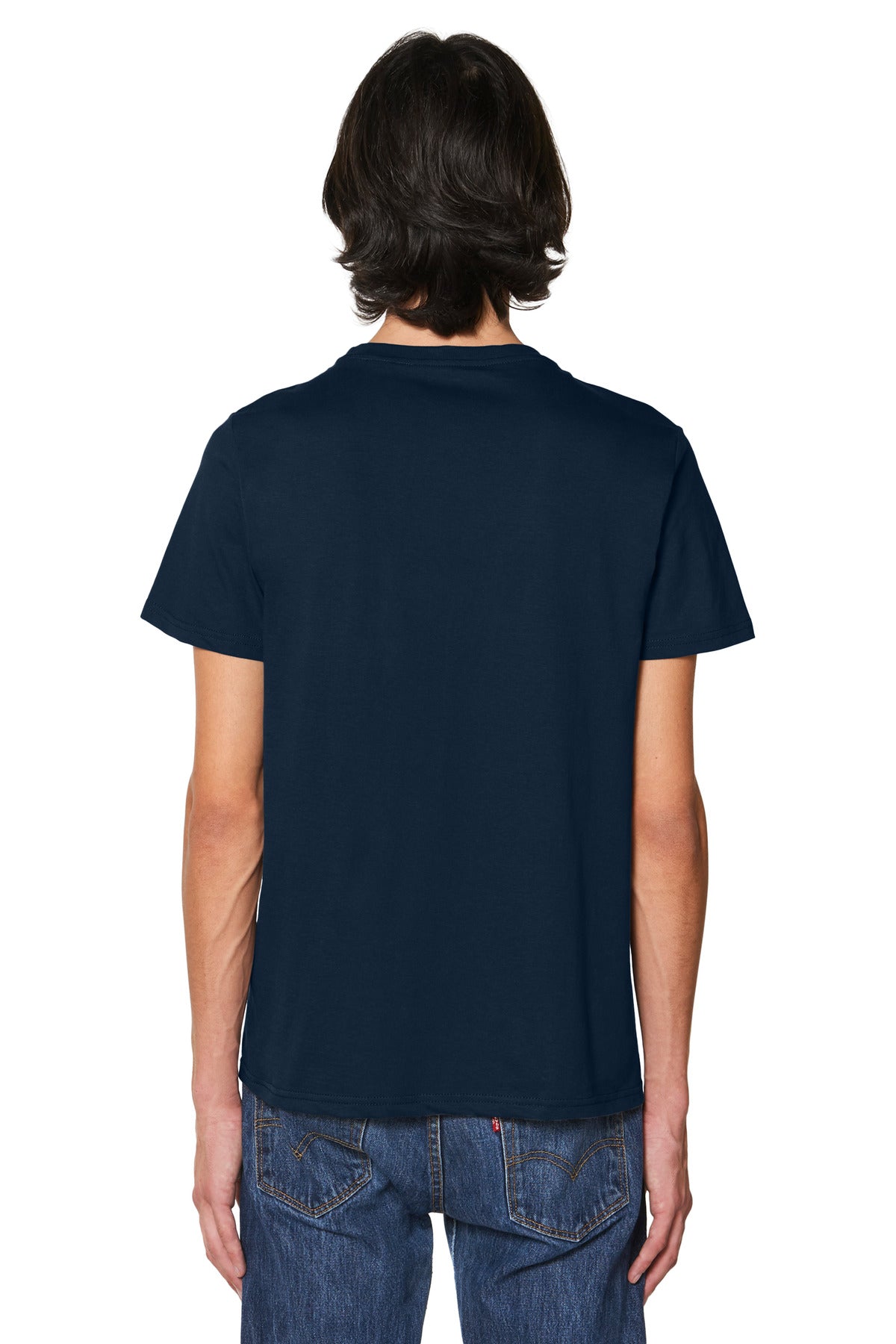 Custom Embroidered Stanley/Stella Unisex Rocker Tee SXU016,French Navy