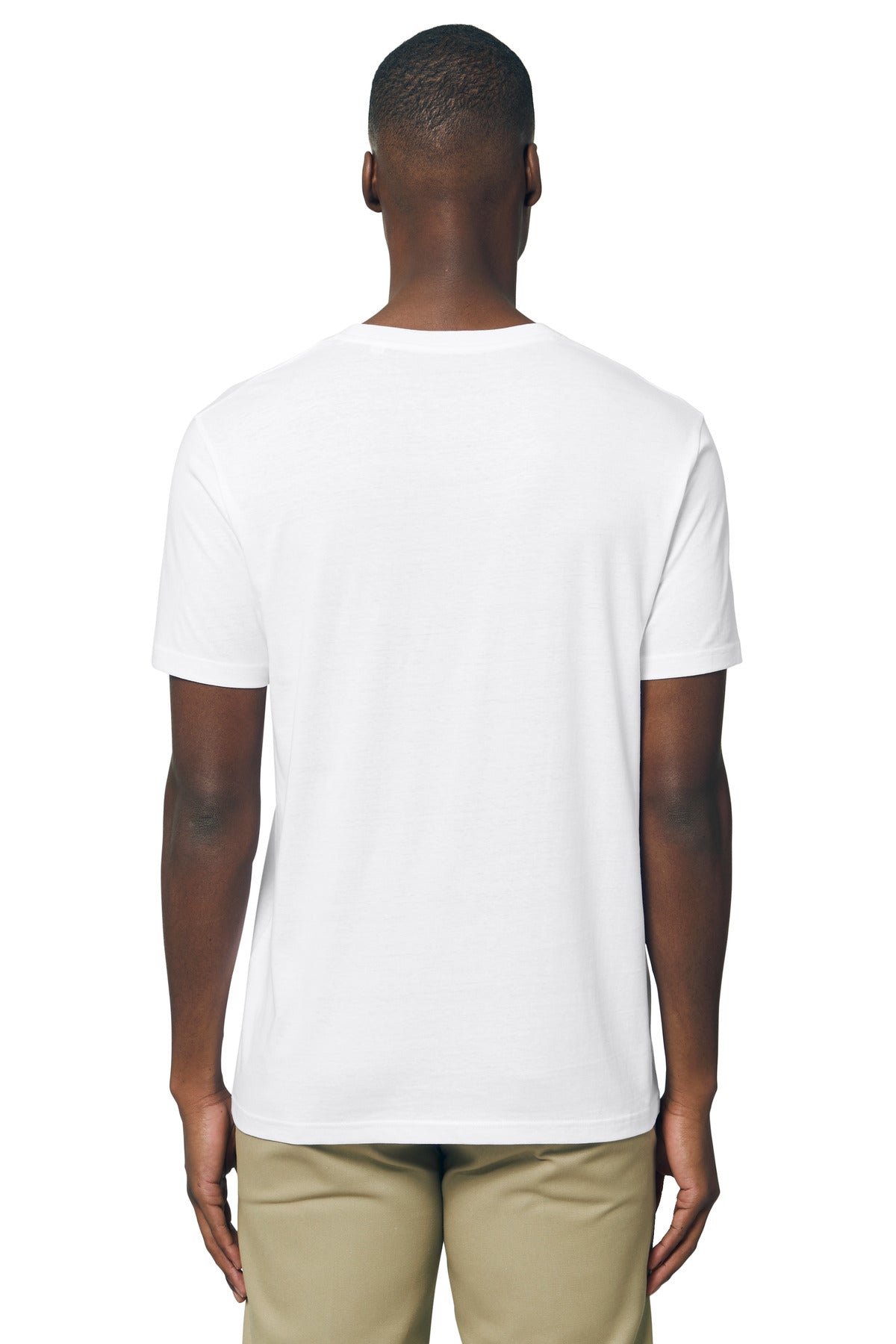 Custom Embroidered Stanley/Stella Unisex Rocker Tee SXU016,White
