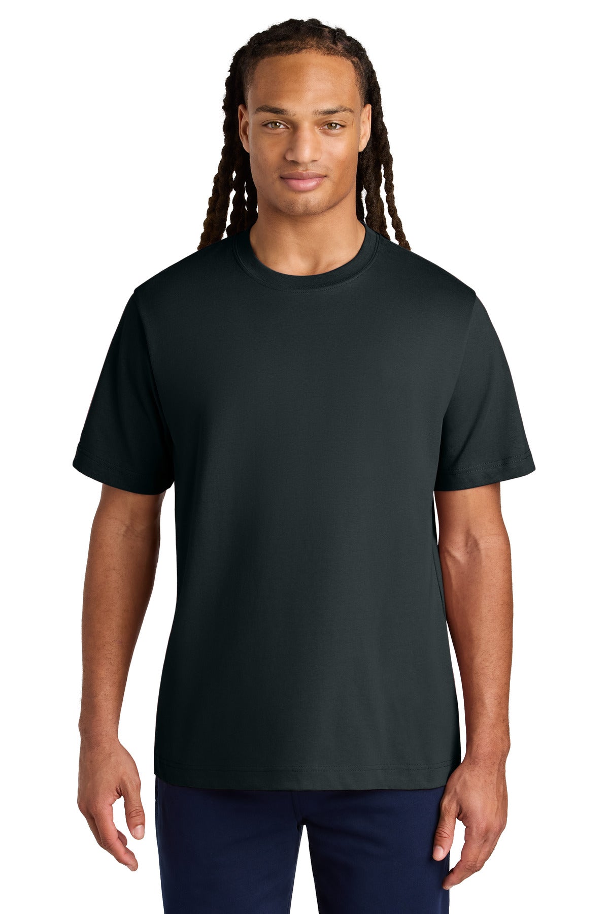 Custom Embroidered Stanley/Stella T-Shirts  in Black