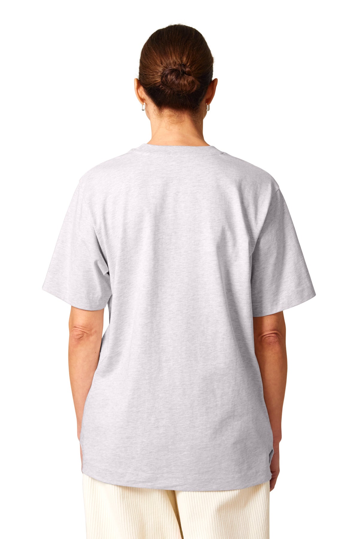 Custom Embroidered Stanley/Stella Unisex Freestyler Heavyweight Tee SXU018,Cool Heather Grey