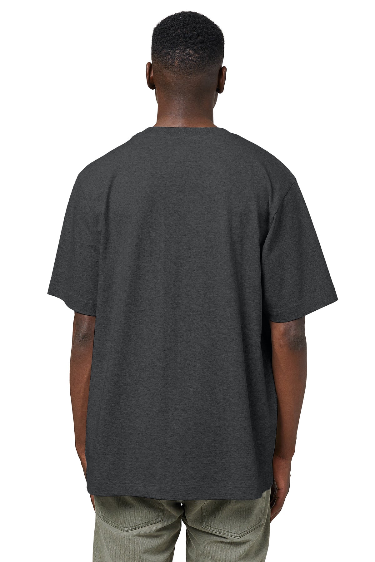 Custom Embroidered Stanley/Stella Unisex Freestyler Heavyweight Tee SXU018,Dark Heather Grey