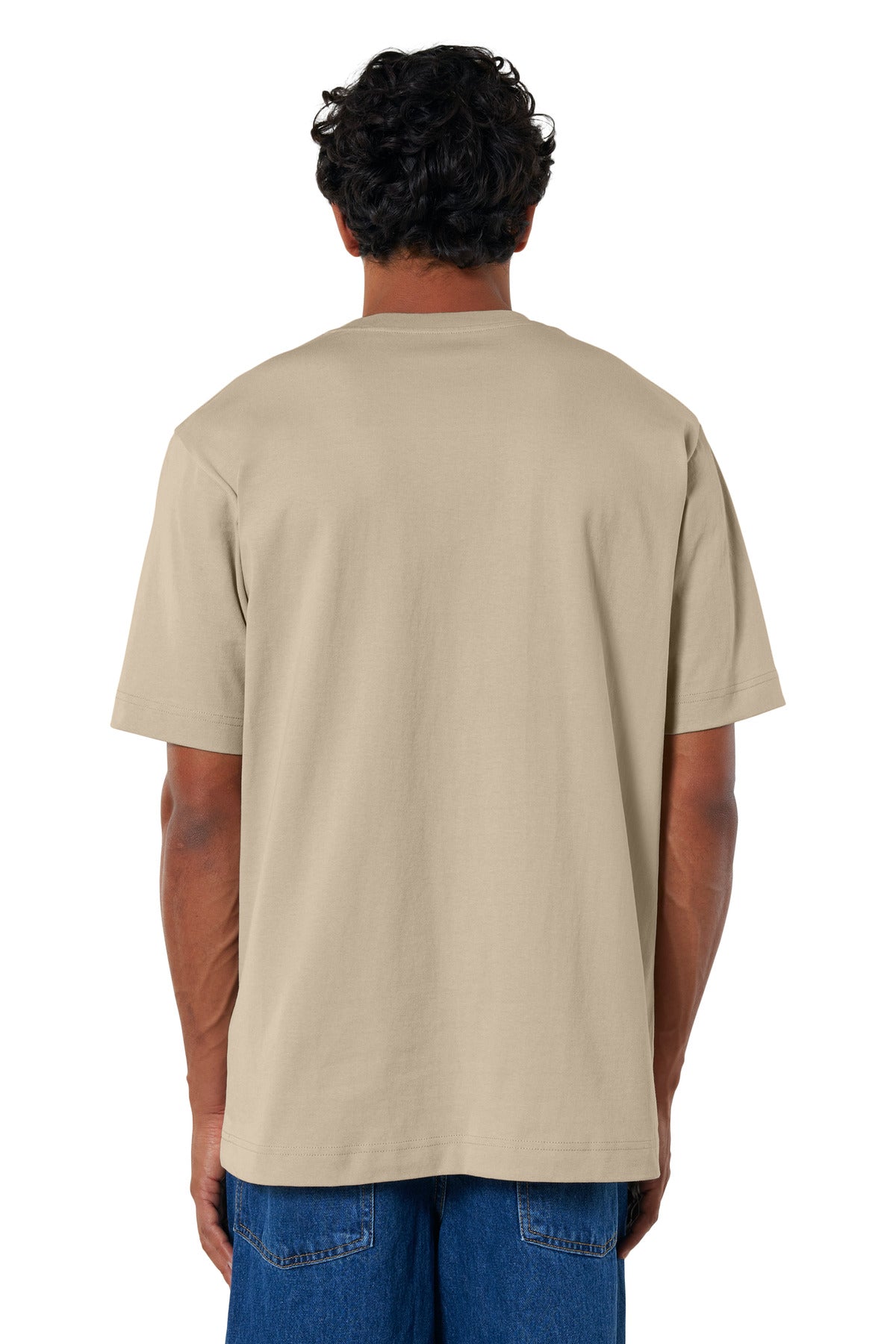 Custom Embroidered Stanley/Stella Unisex Freestyler Heavyweight Tee SXU018,Desert Dust