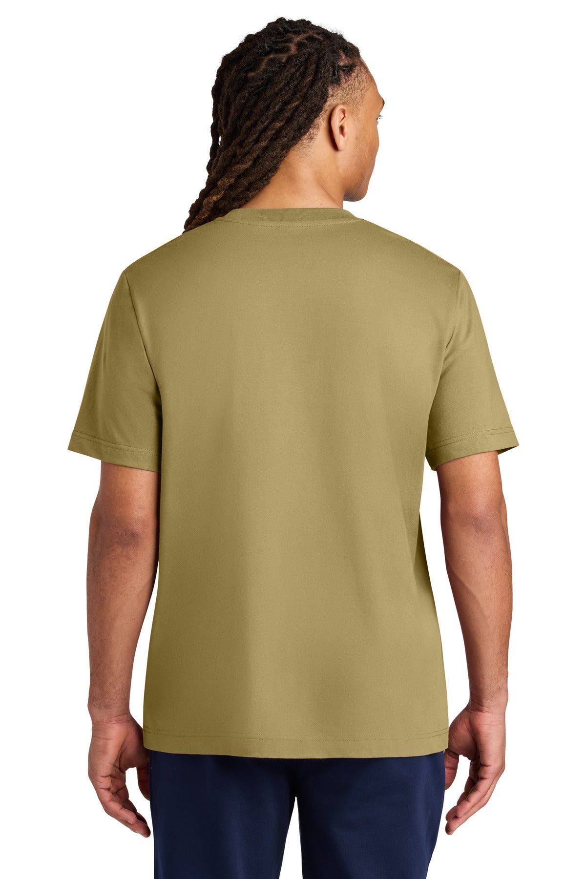 Custom Embroidered Stanley/Stella T-Shirts  in Faded Olive