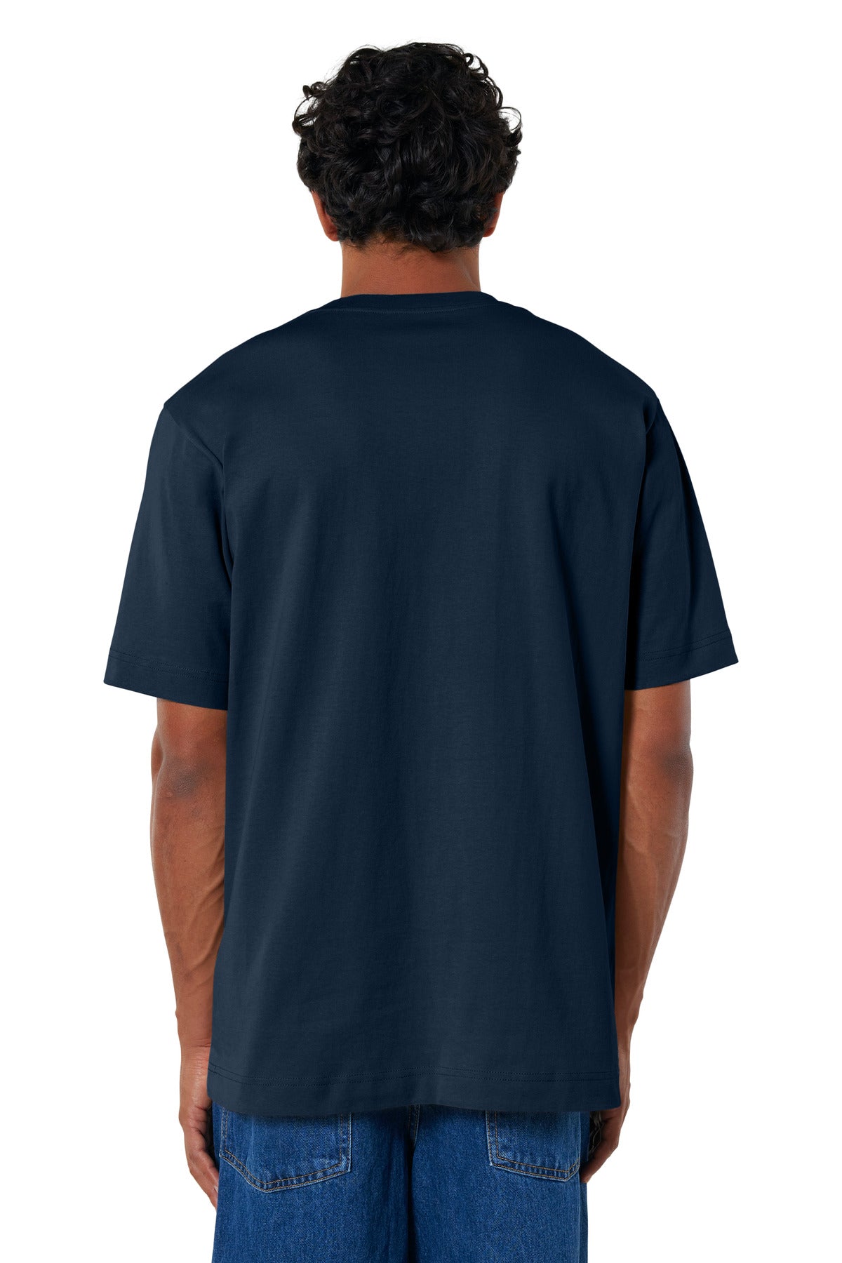 Custom Embroidered Stanley/Stella Unisex Freestyler Heavyweight Tee SXU018,French Navy