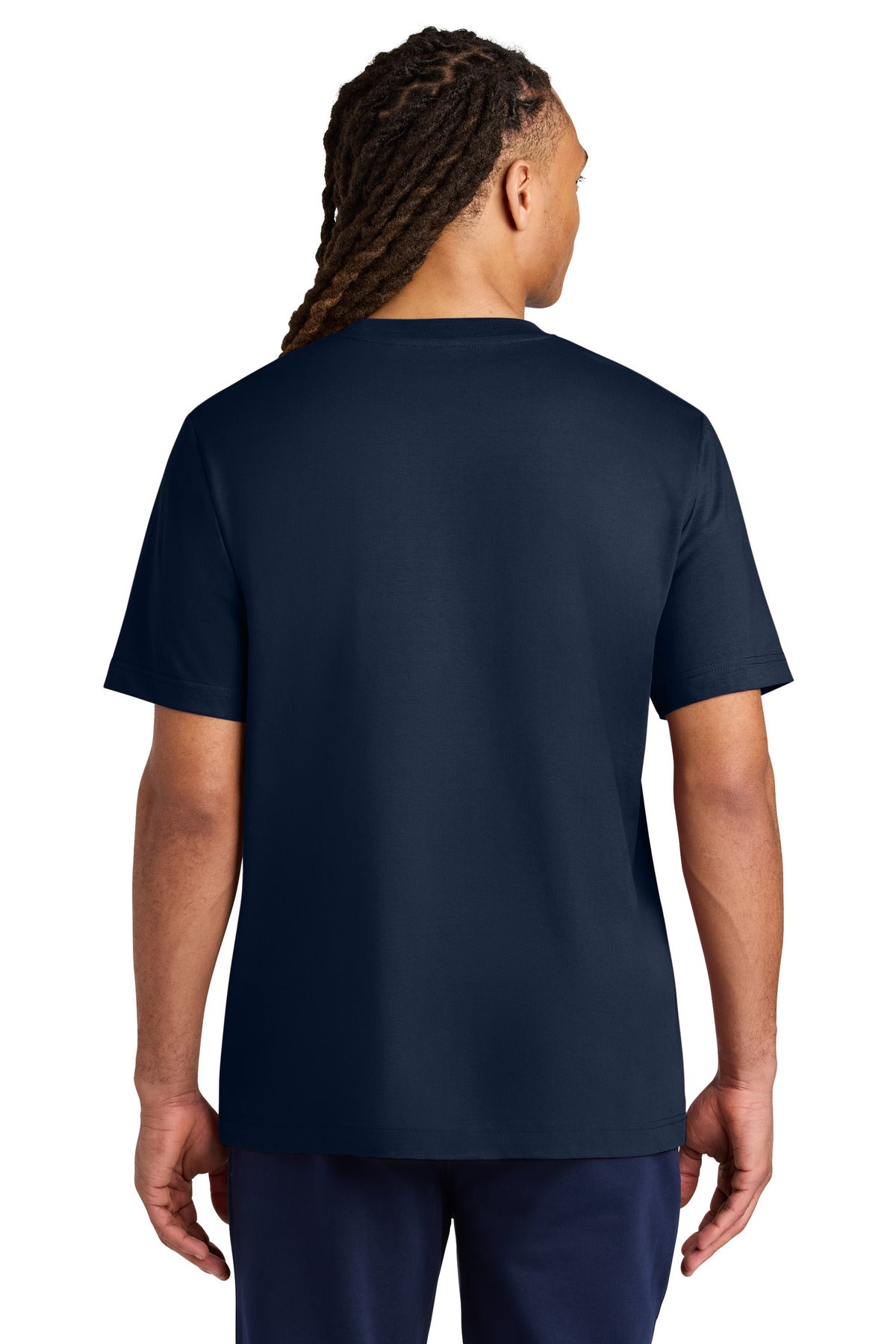 Custom Embroidered Stanley/Stella T-Shirts  in French Navy