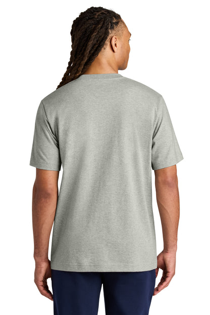 Custom Embroidered Stanley/Stella T-Shirts  in Heather Grey