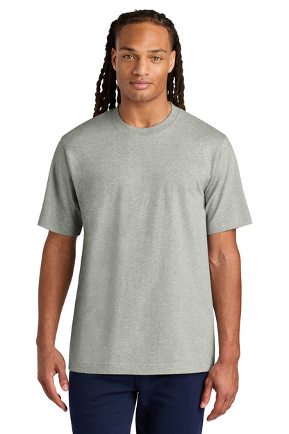 Custom Embroidered Stanley/Stella T-Shirts  in Heather Grey