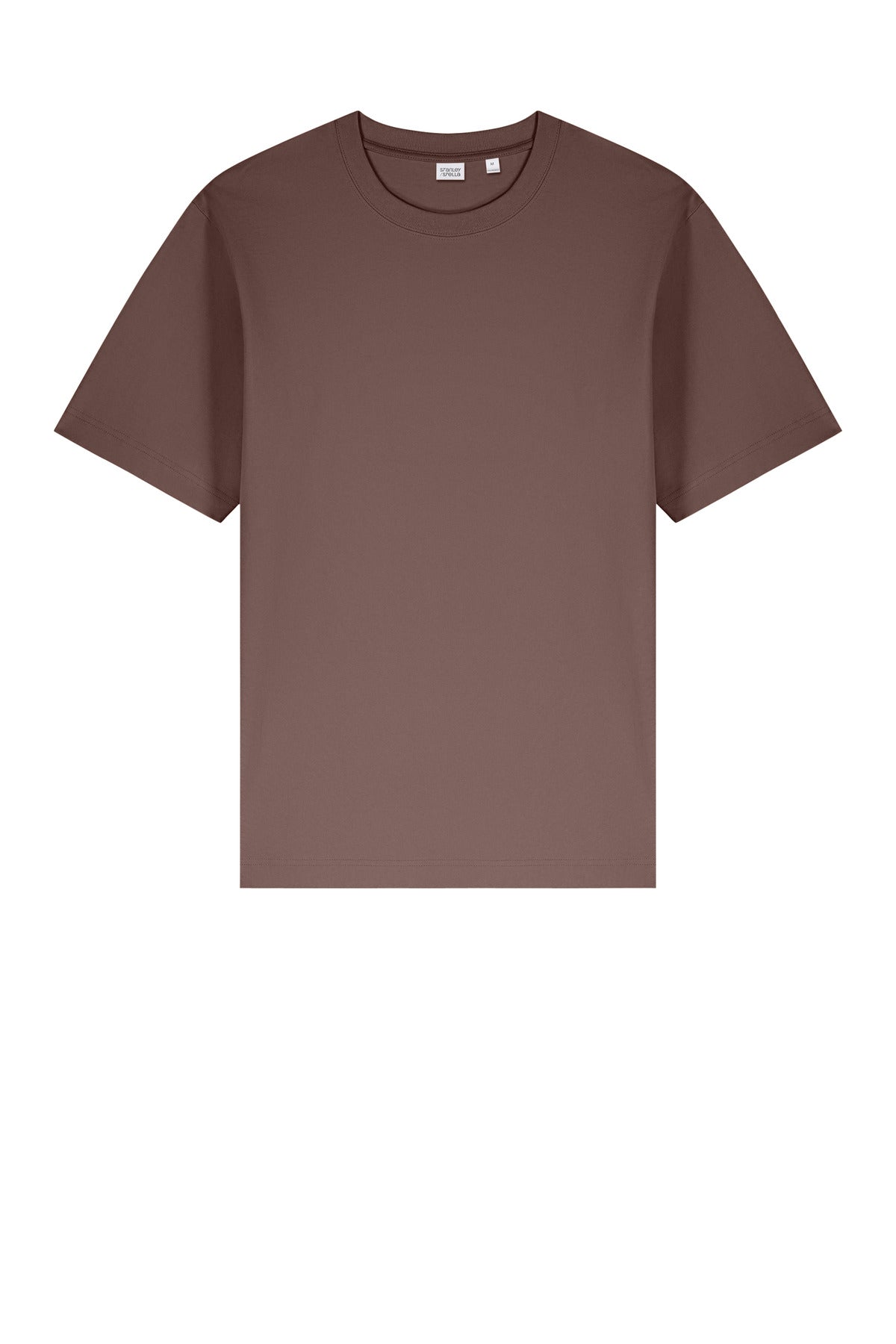 Custom Embroidered Stanley/Stella T-Shirts  in Kaffa Coffee