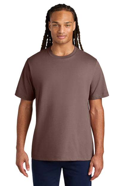 Custom Embroidered Stanley/Stella T-Shirts  in Kaffa Coffee