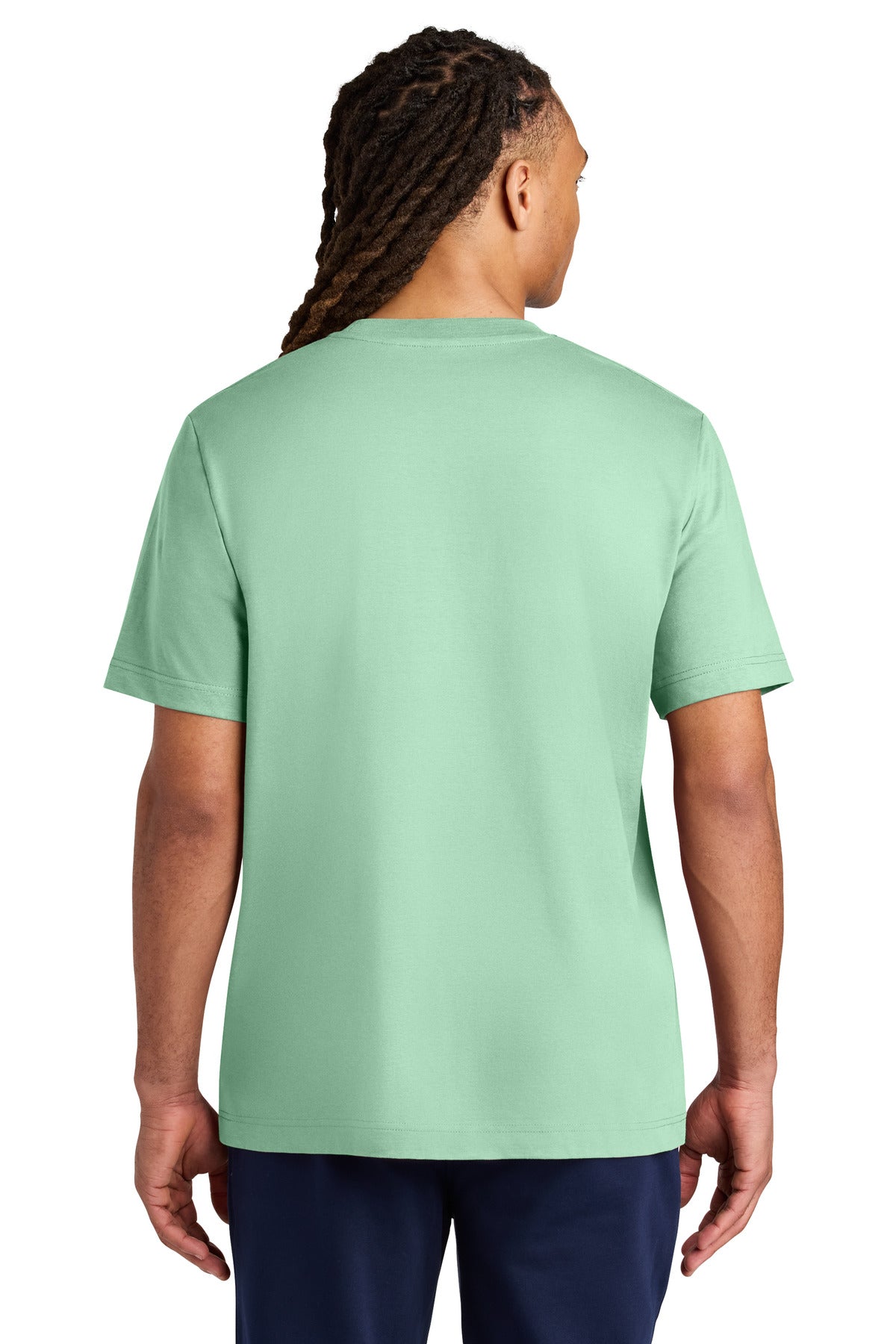 Custom Embroidered Stanley/Stella T-Shirts  in Misty Jade