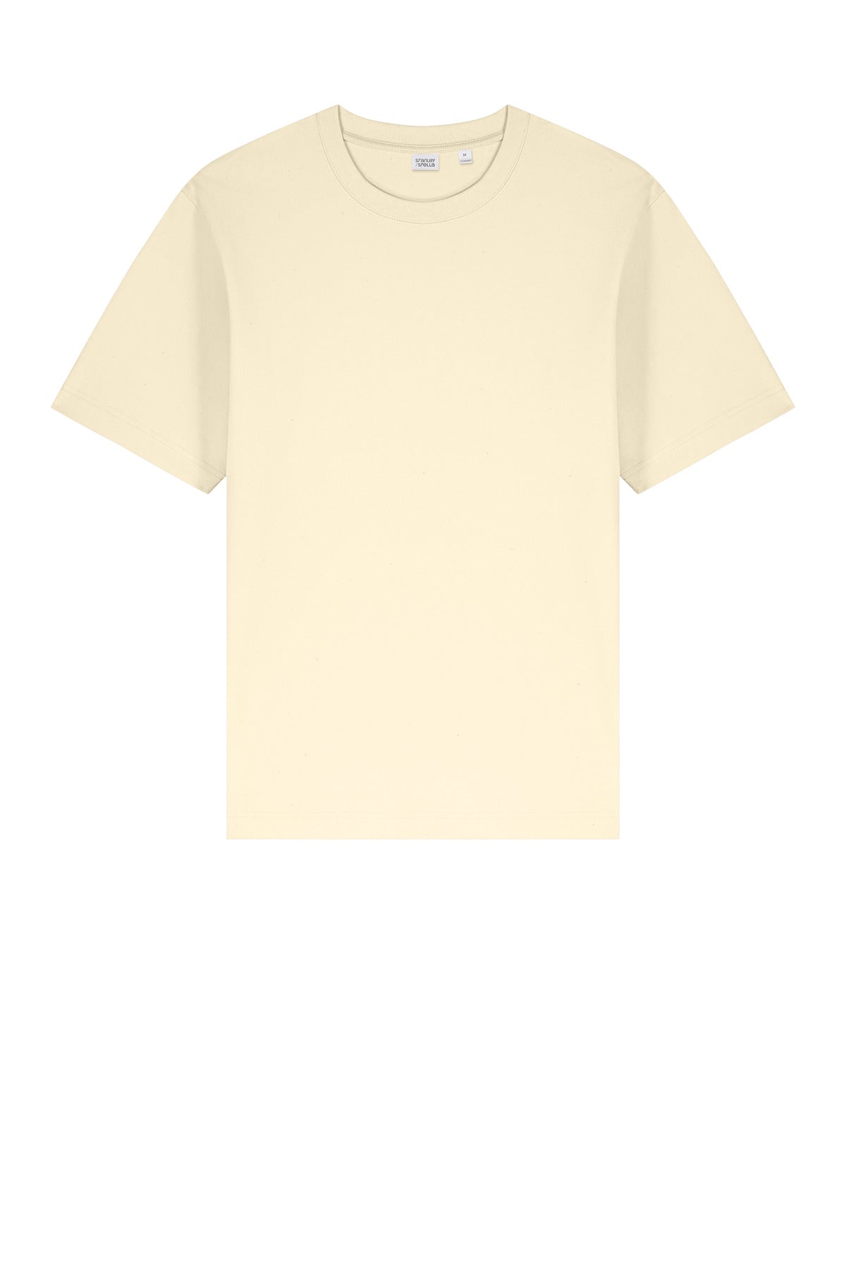 Custom Embroidered Stanley/Stella T-Shirts  in Natural Raw